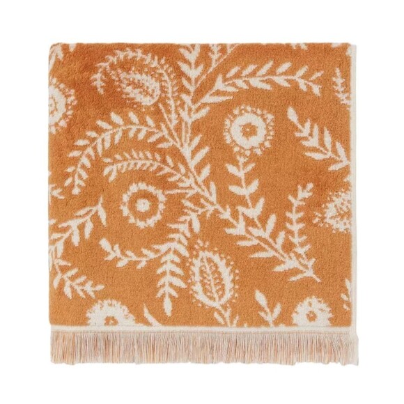 Threshold 6pc Butterscotch Yellow Cotton Towel Set 2 Bath 2‎ Hand 2Tip - Picture 6 of 9